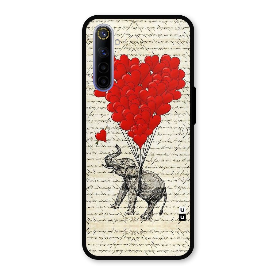 Love Weight Metal Back Case for Realme 6