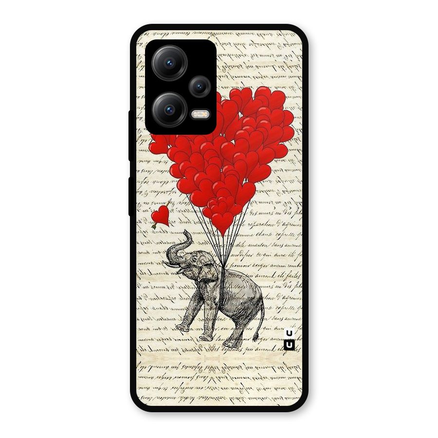 Love Weight Metal Back Case for Redmi Note 12 5G