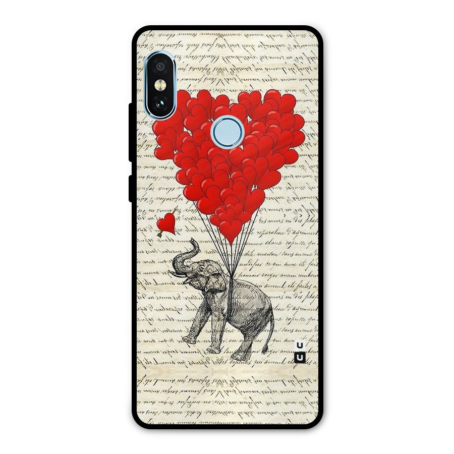 Love Weight Metal Back Case for Redmi Note 5 Pro