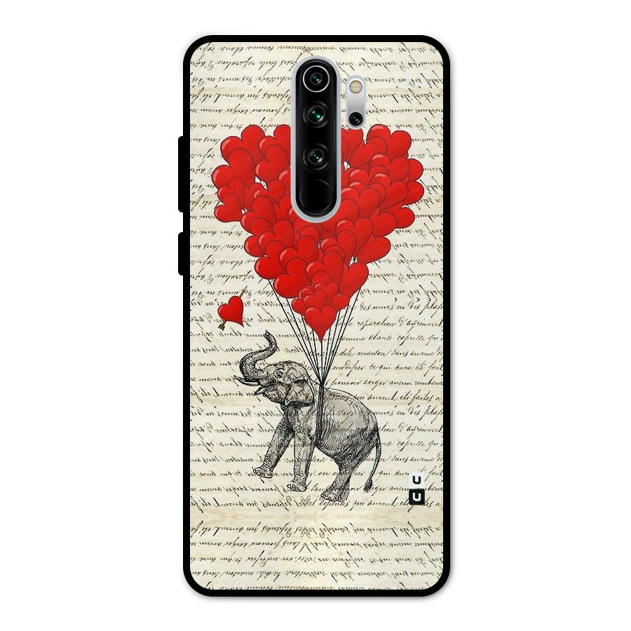 Love Weight Metal Back Case for Redmi Note 8 Pro