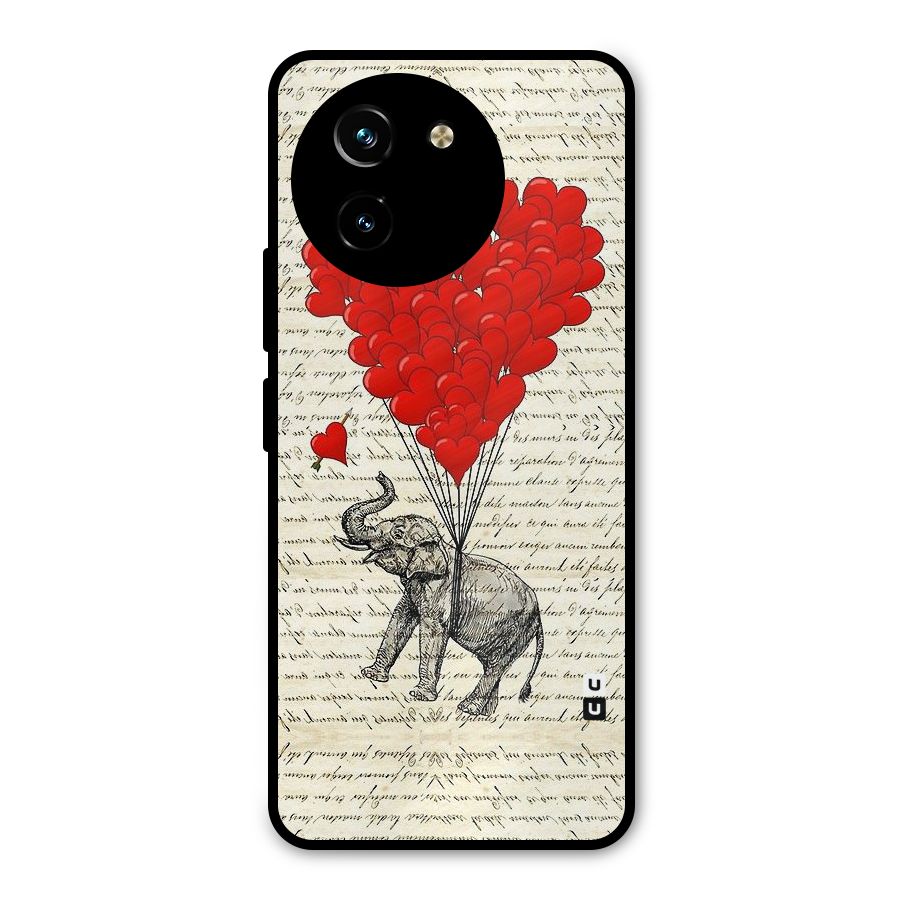 Love Weight Metal Back Case for Vivo T3x