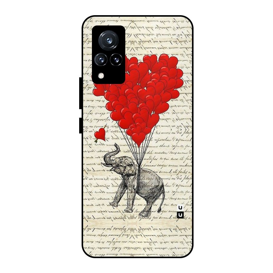 Love Weight Metal Back Case for Vivo V21 5G