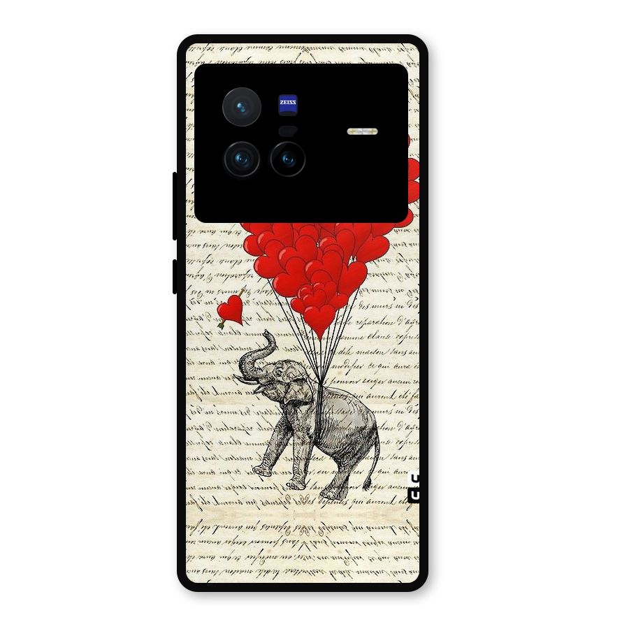 Love Weight Metal Back Case for Vivo X80