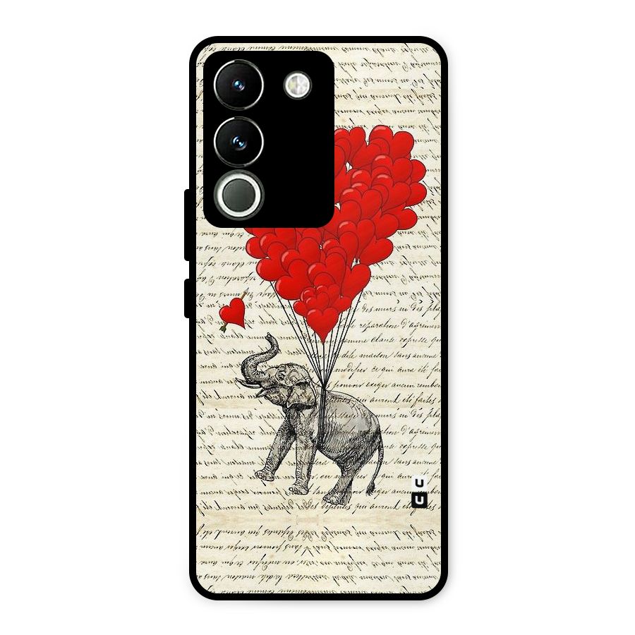 Love Weight Metal Back Case for Vivo Y200