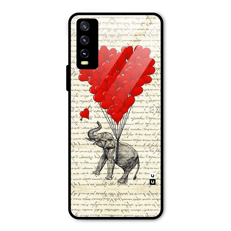 Love Weight Metal Back Case for Vivo Y20g