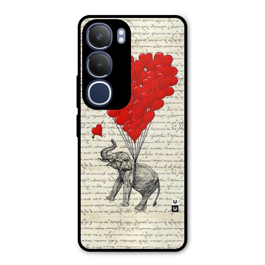 Love Weight Metal Back Case for Vivo Y29
