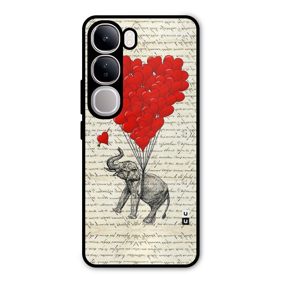 Love Weight Metal Back Case for Vivo Y300