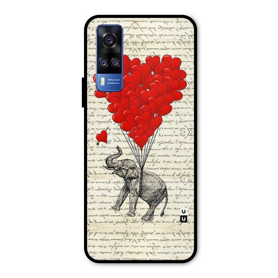 Love Weight Metal Back Case for Vivo Y31