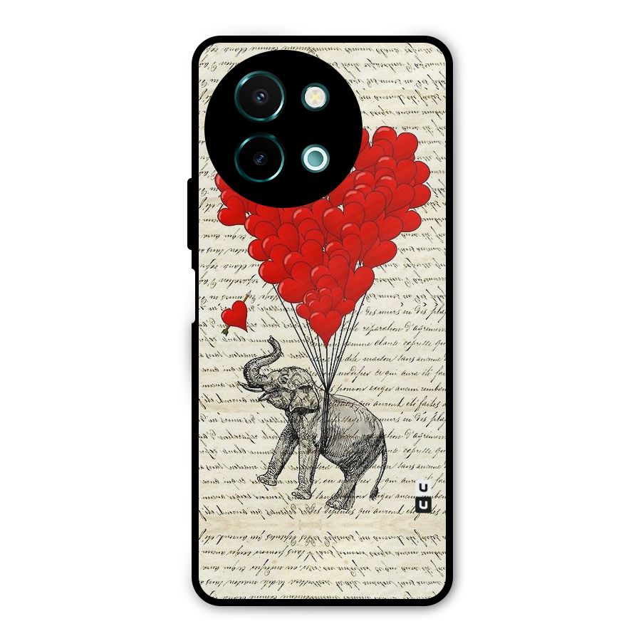 Love Weight Metal Back Case for Vivo Y58