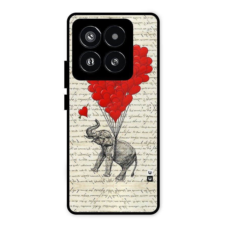Love Weight Metal Back Case for Xiaomi 14 Pro