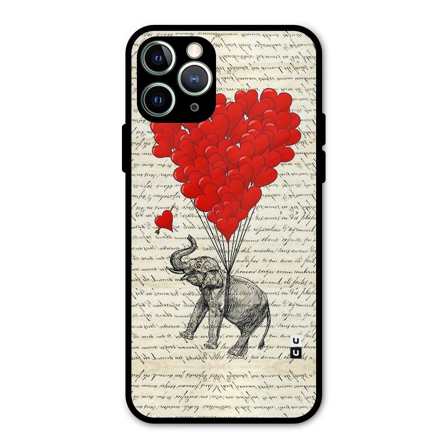 Love Weight Metal Back Case for iPhone 11 Pro Max