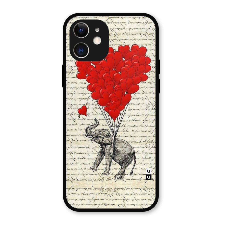 Love Weight Metal Back Case for iPhone 12