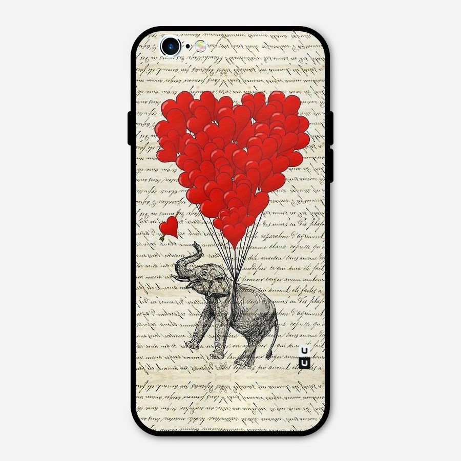 Love Weight Metal Back Case for iPhone 6 6s