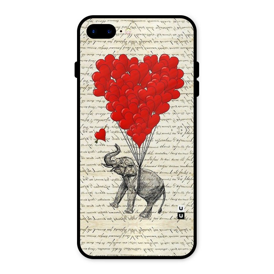 Love Weight Metal Back Case for iPhone 7 Plus