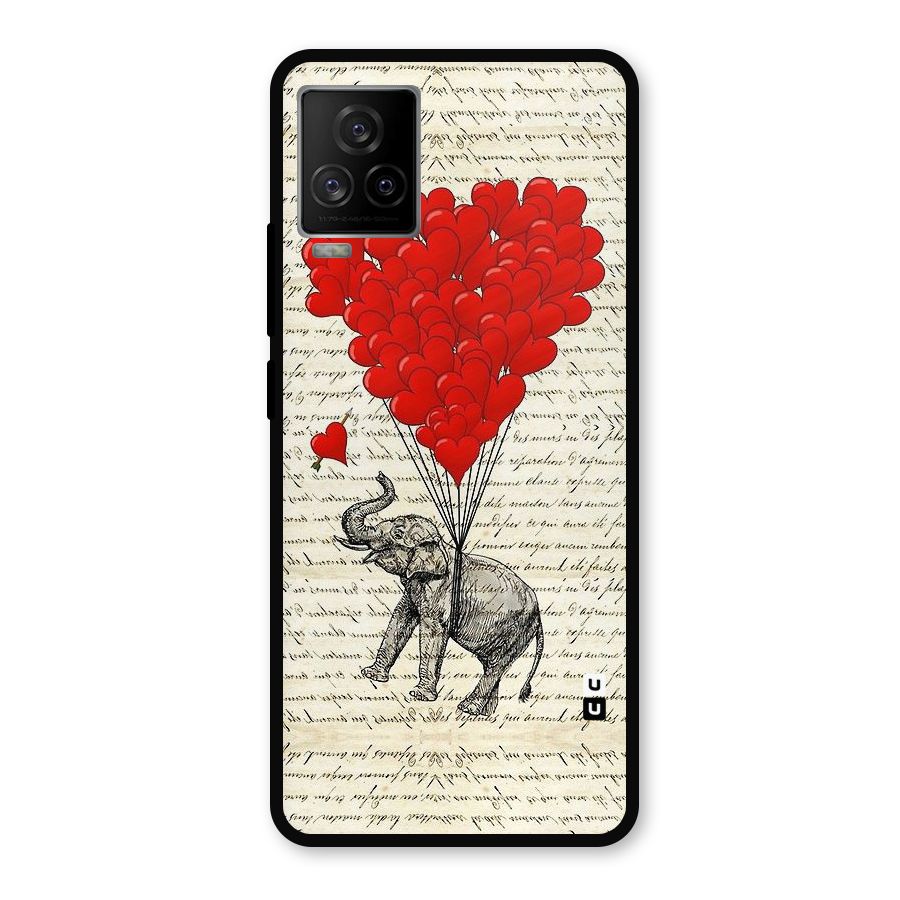 Love Weight Metal Back Case for iQOO 7 Legend 5G