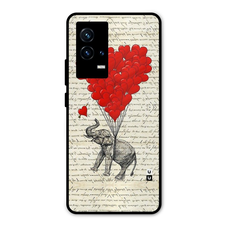 Love Weight Metal Back Case for iQOO 9 5G