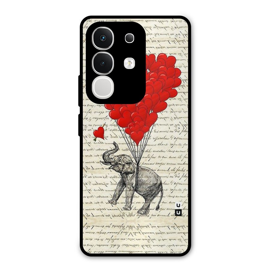 Love Weight Metal Back Case for iQOO Z10x