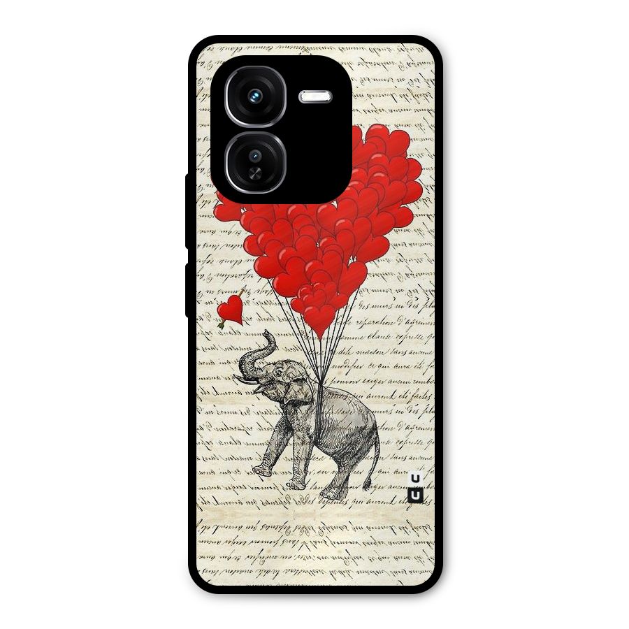 Love Weight Metal Back Case for iQOO Z9x