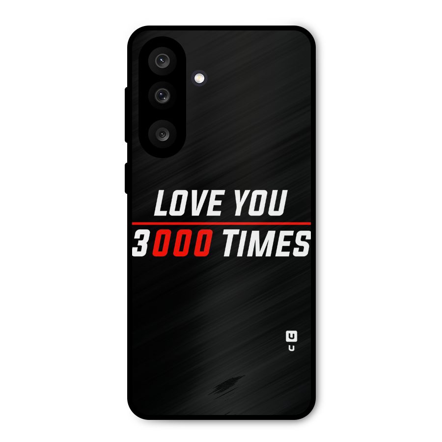 Love You 3000 Times Metal Back Case for Galaxy M56