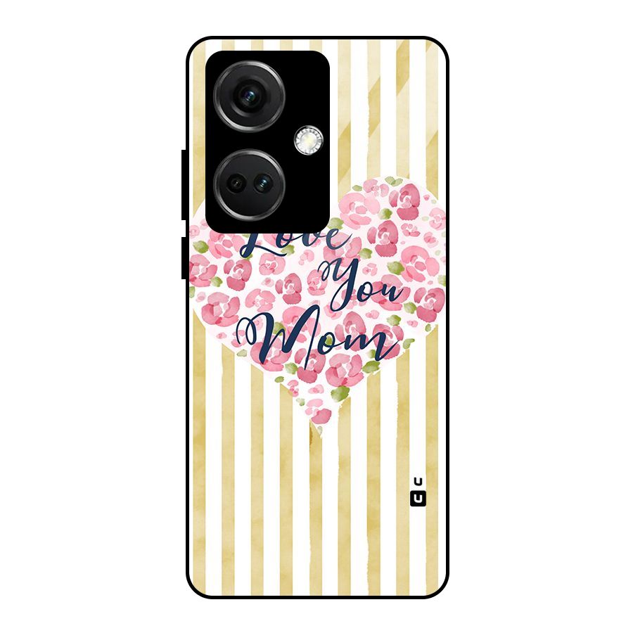 Love You Mom Glass Back Case for OnePlus Nord CE 3 5G