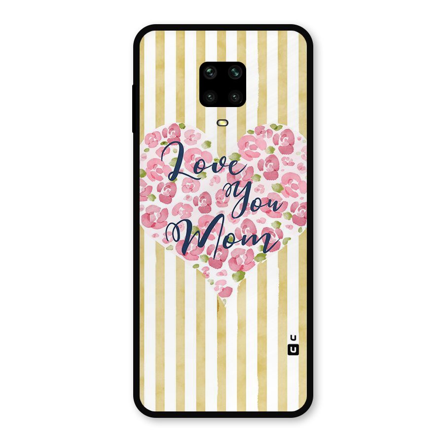 Love You Mom Metal Back Case for Poco M2 Pro