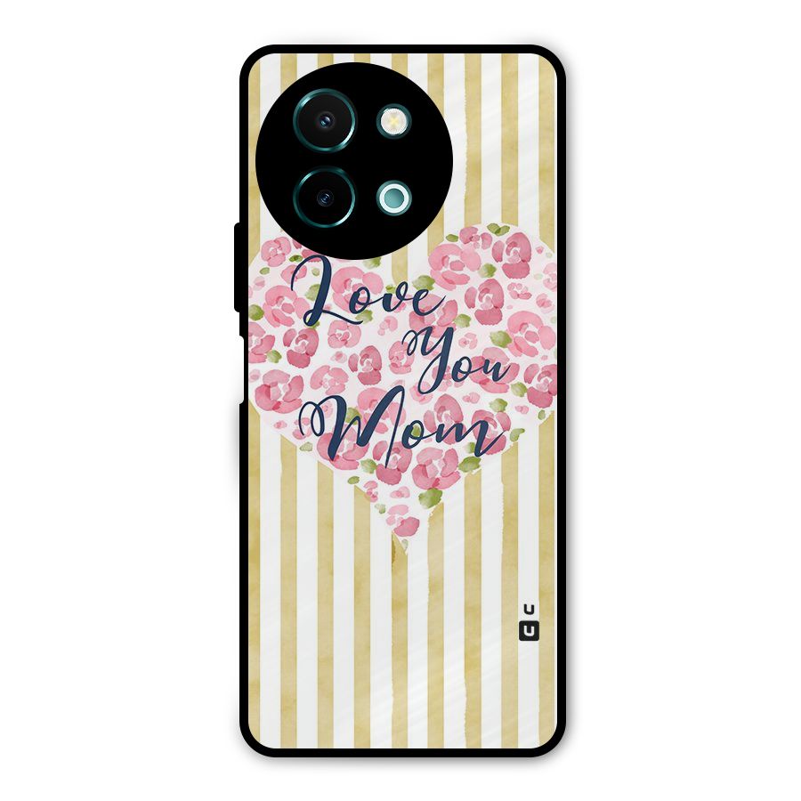 Love You Mom Metal Back Case for Vivo Y58