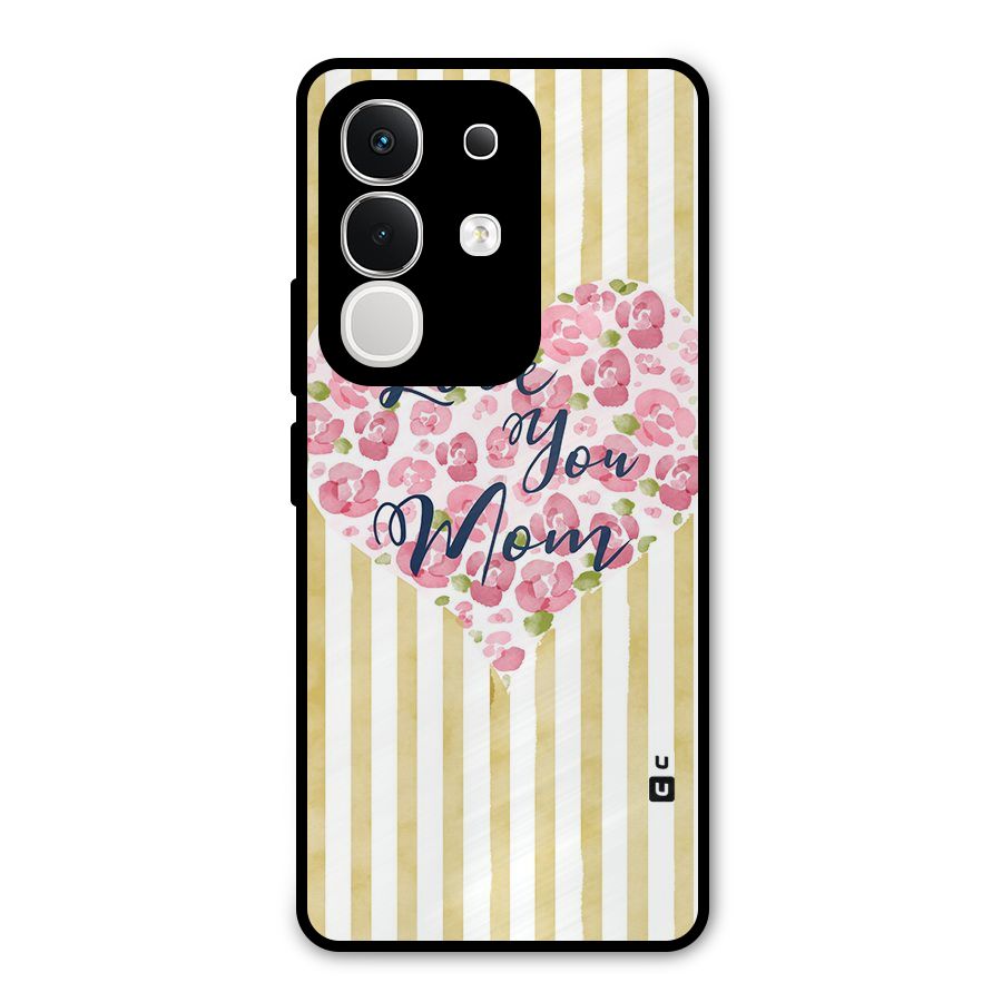 Love You Mom Metal Back Case for iQOO Z10x
