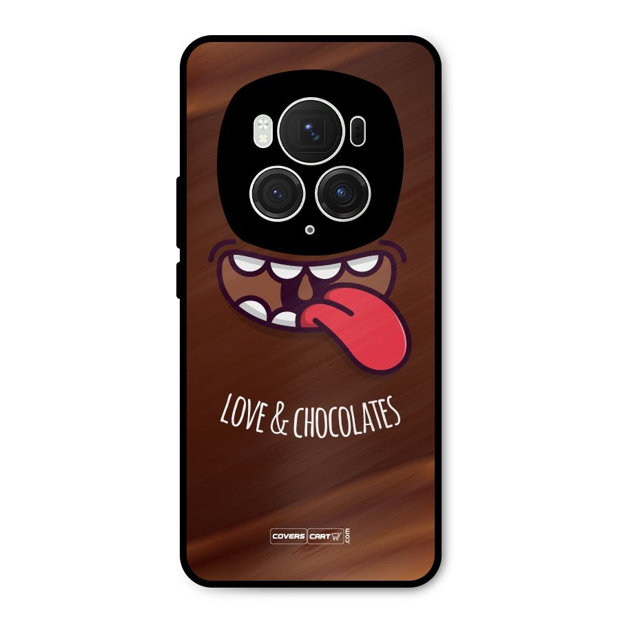 Love and Chocolates Metal Back Case for Honor Magic6 Pro