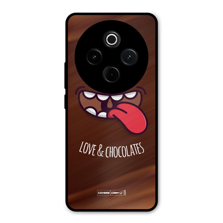 Love and Chocolates Metal Back Case for Vivo T4