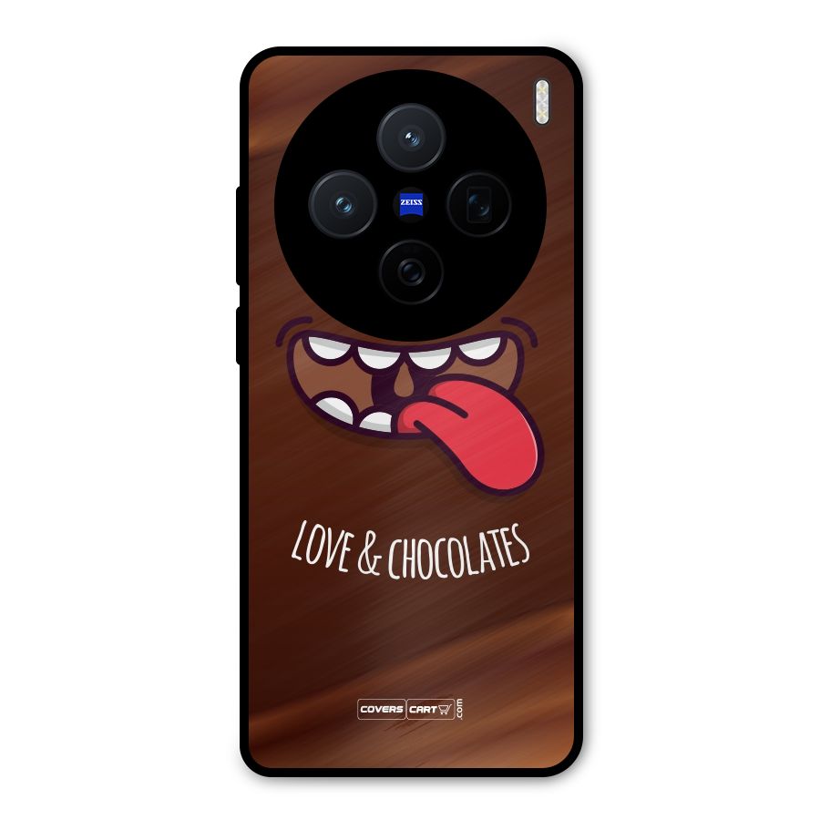 Love and Chocolates Metal Back Case for Vivo X200