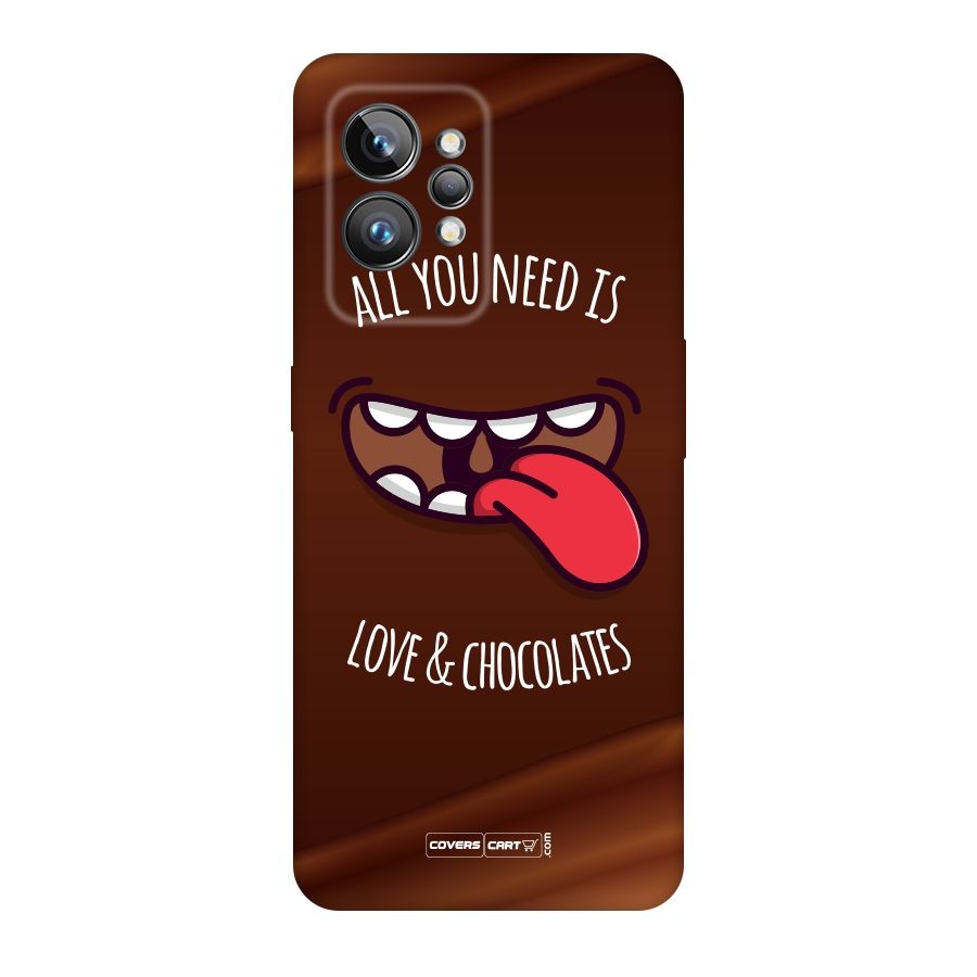 Love and Chocolates Original Polycarbonate Back Case for Realme GT2 Pro