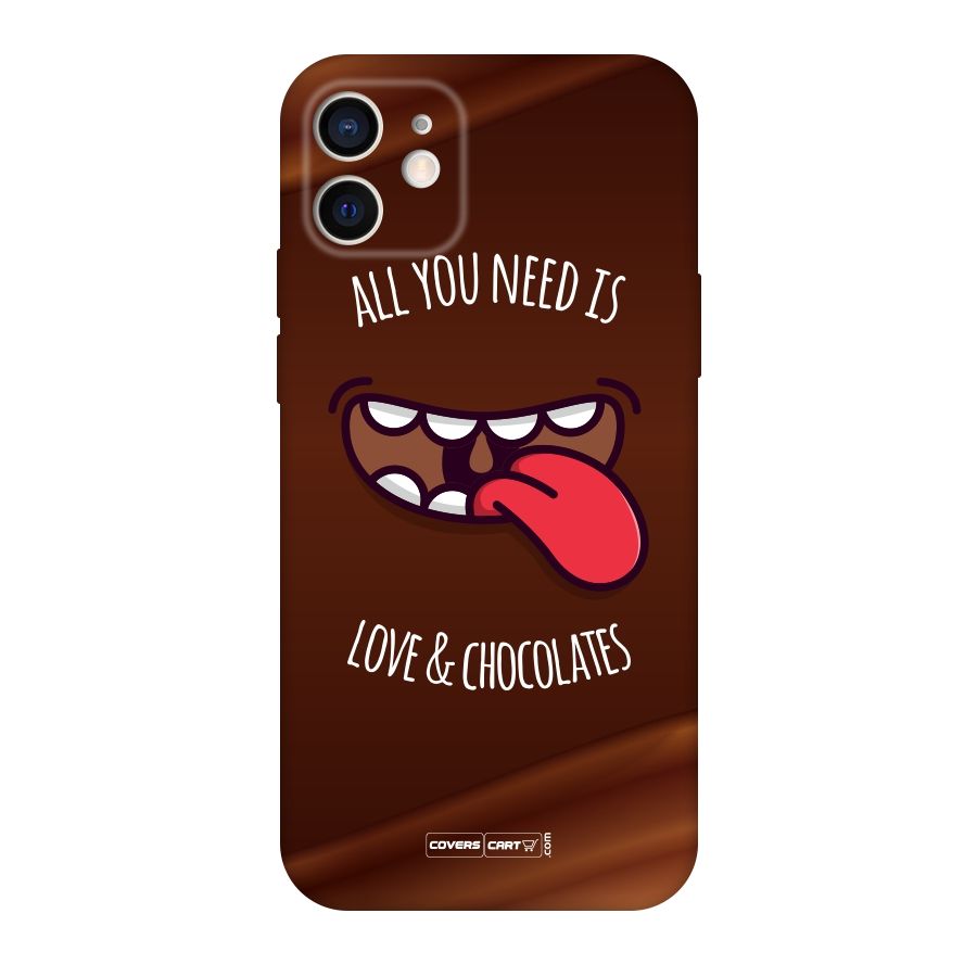 Love and Chocolates Original Polycarbonate Back Case for iPhone 12