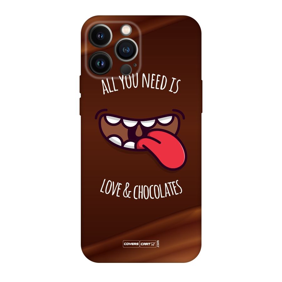Love and Chocolates Original Polycarbonate Back Case for iPhone 13 Pro Max