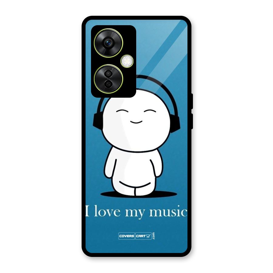 Love for Music Glass Back Case for OnePlus Nord CE 3 Lite