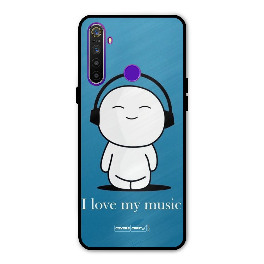 Love for Music Glass Back Case for Realme 5s