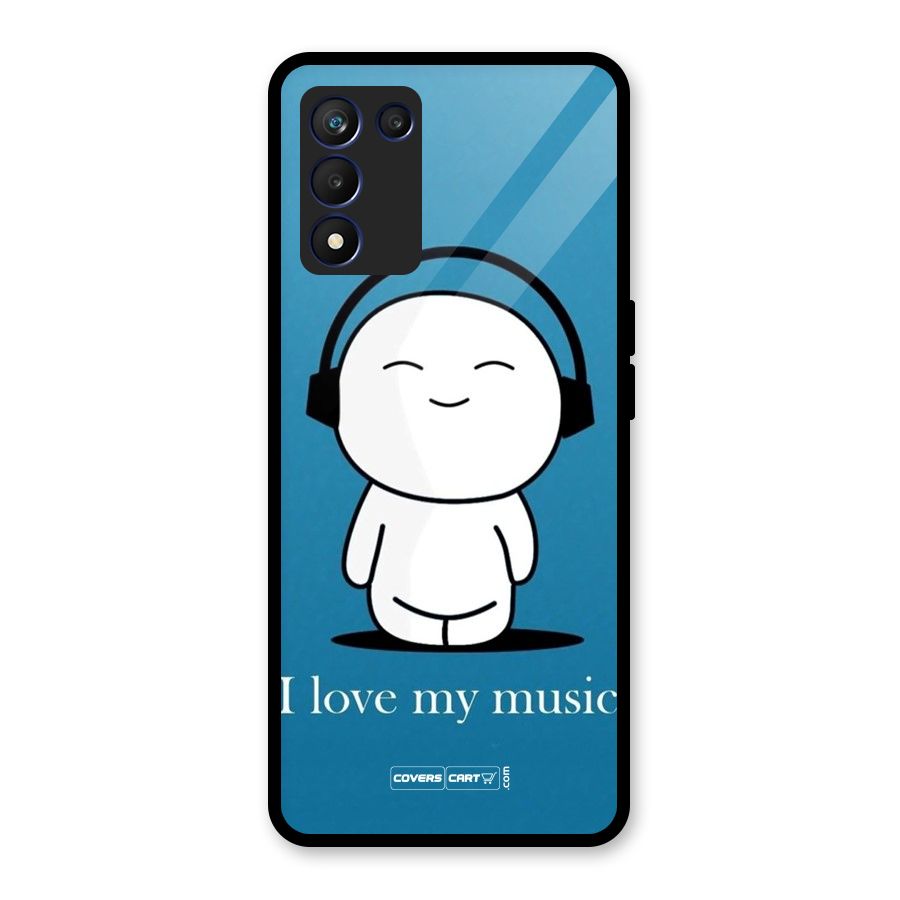 Love for Music Glass Back Case for Realme 9 5G Speed