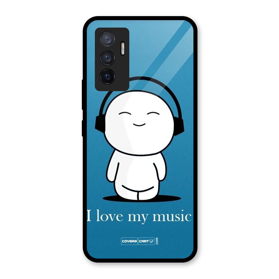 Love for Music Glass Back Case for Vivo V23e