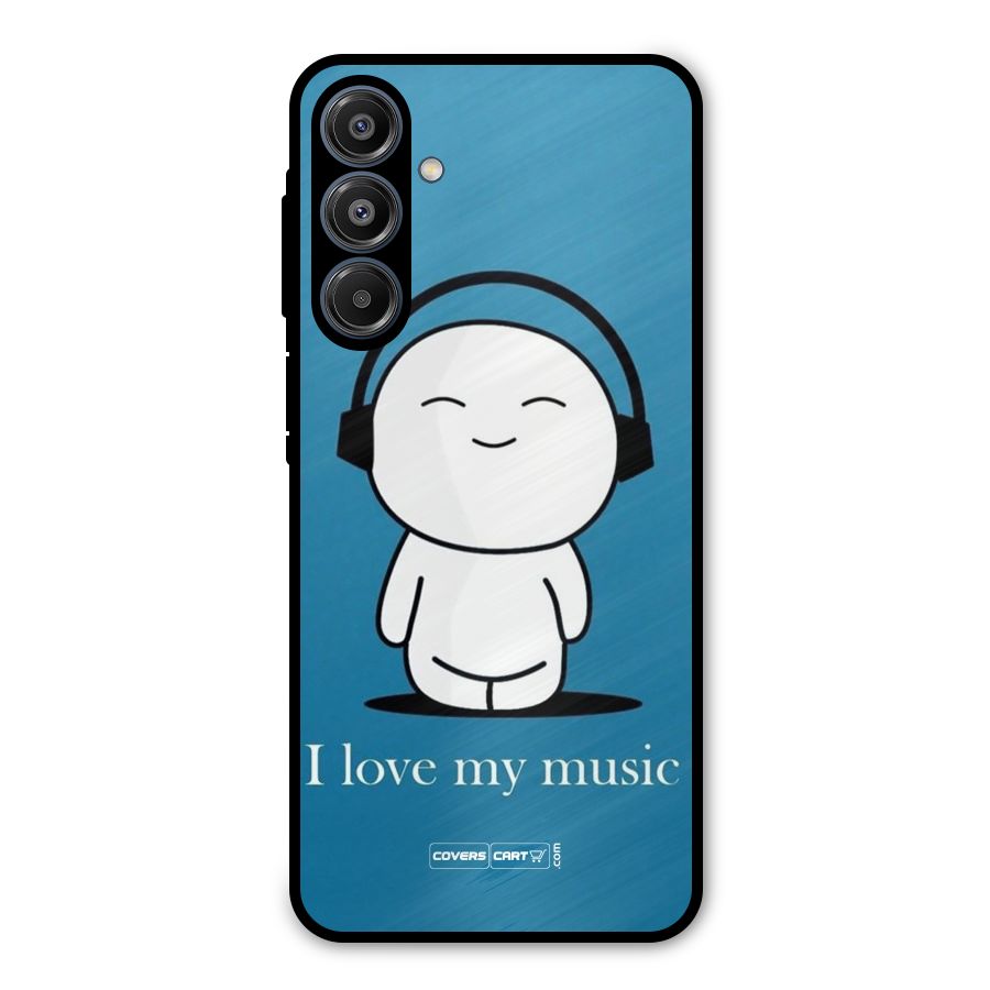 Love for Music Metal Back Case for Galaxy A16 5G