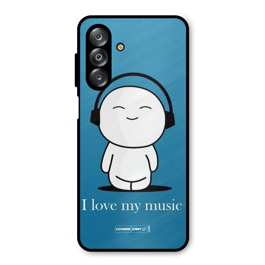 Love for Music Metal Back Case for Galaxy A26