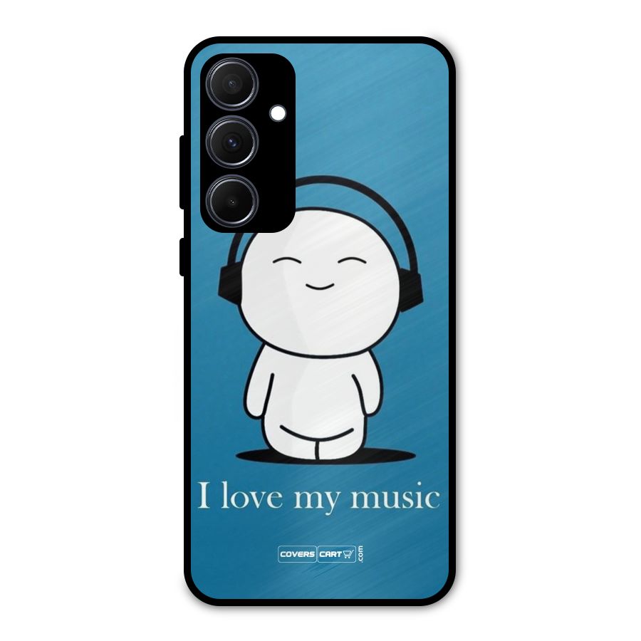 Love for Music Metal Back Case for Galaxy A35