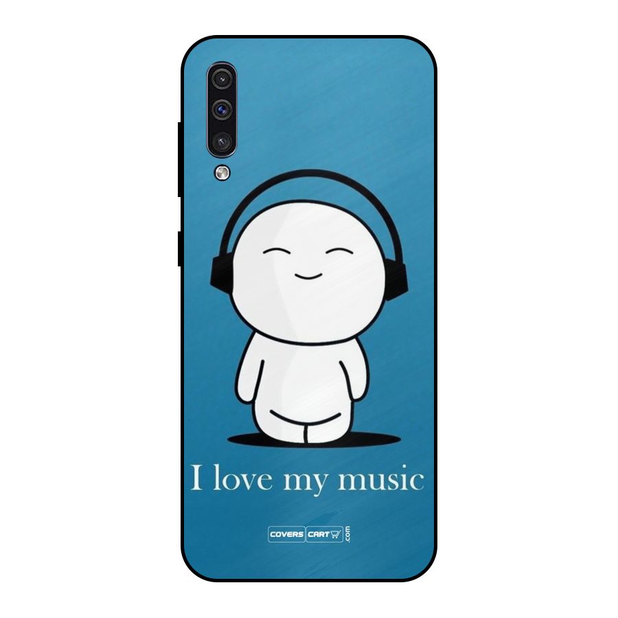 Love for Music Metal Back Case for Galaxy A50s