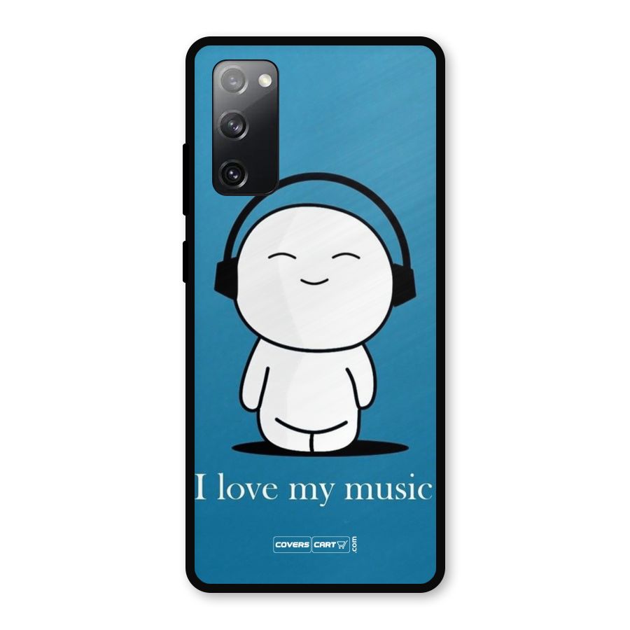 Love for Music Metal Back Case for Galaxy S20 FE 5G