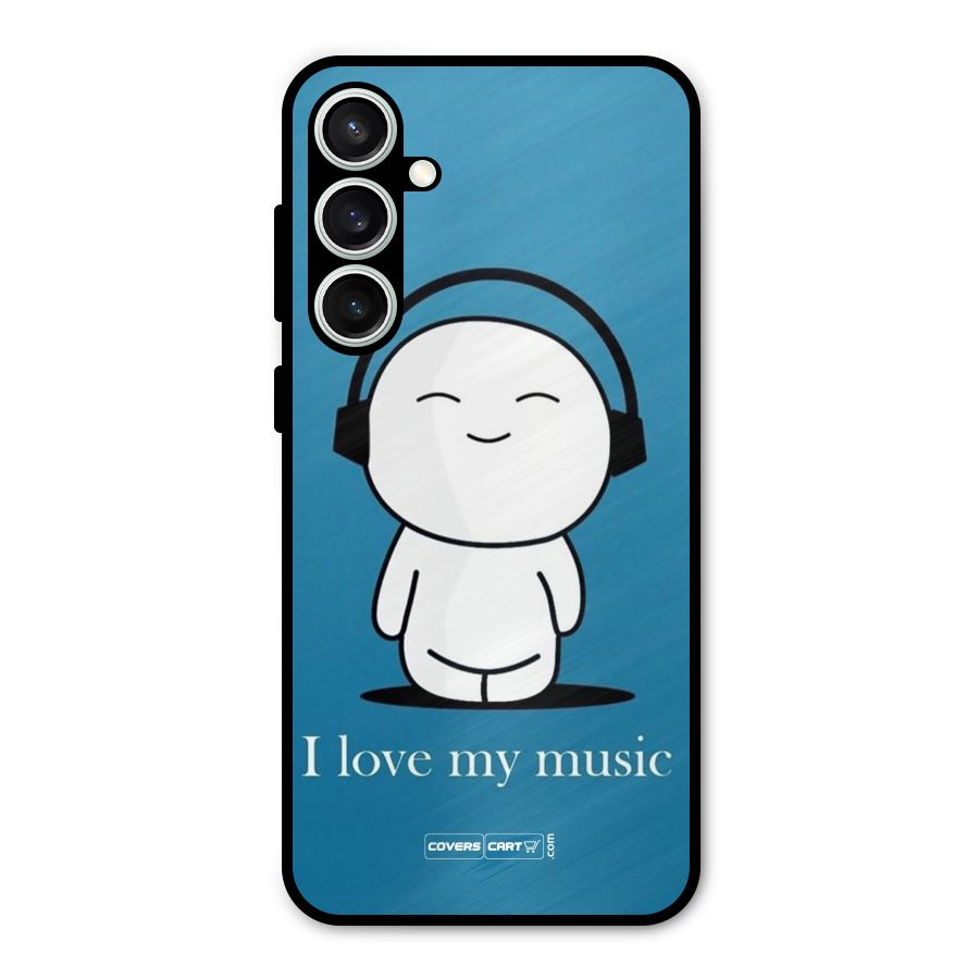 Love for Music Metal Back Case for Galaxy S23 FE