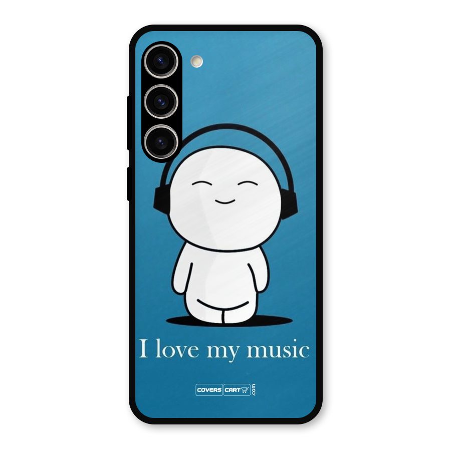 Love for Music Metal Back Case for Galaxy S23 Plus