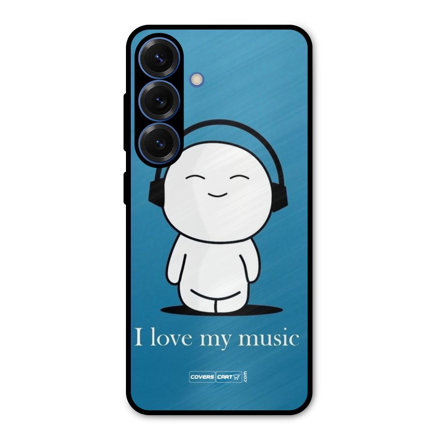 Love for Music Metal Back Case for Galaxy S25