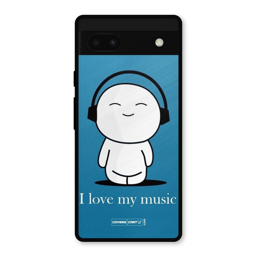 Love for Music Metal Back Case for Google Pixel 6a