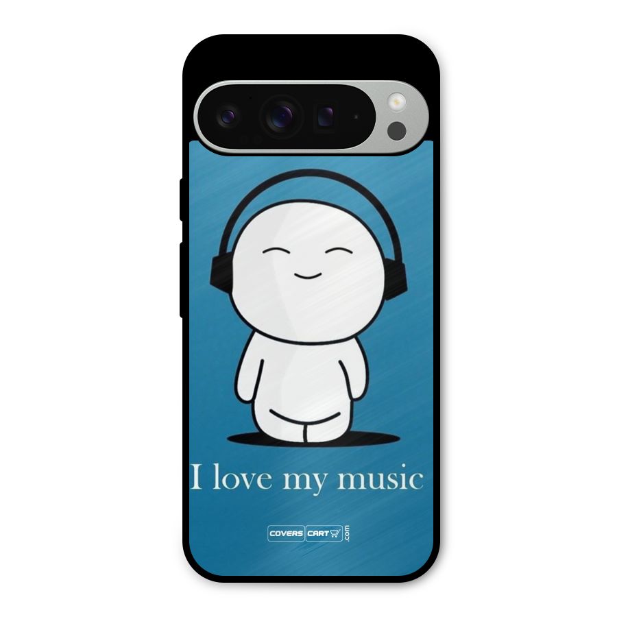 Love for Music Metal Back Case for Google Pixel 9 Pro XL