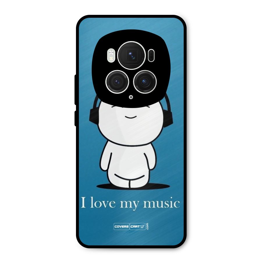 Love for Music Metal Back Case for Honor Magic6 Pro