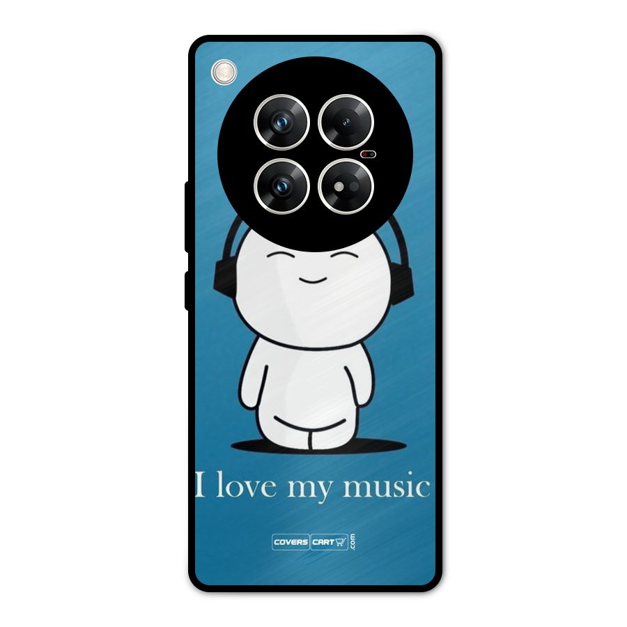 Love for Music Metal Back Case for Infinix Zero 40 5G