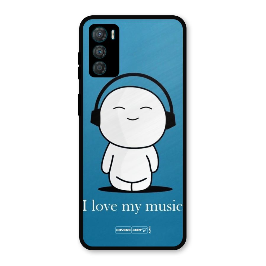 Love for Music Metal Back Case for Moto G42